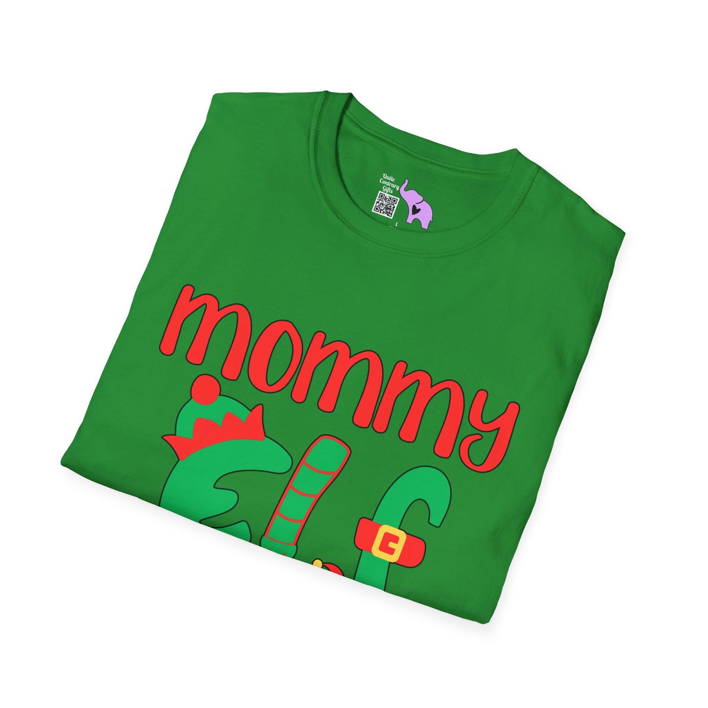 Mommy Elf Adult T-shirt