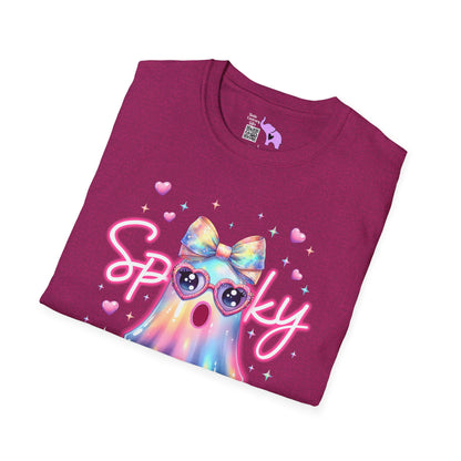 Spooky Pastel Ghost Adult T-shirt
