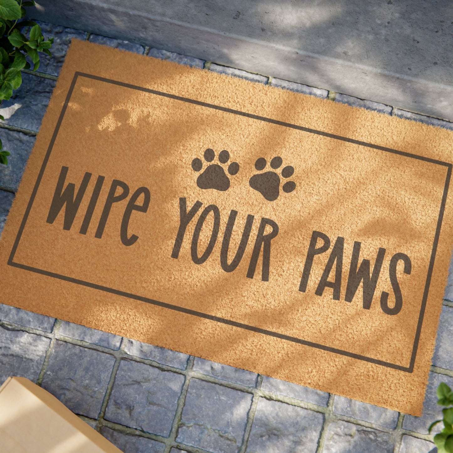 Wipe Your Paws 3 Coconut Fiber Doormat