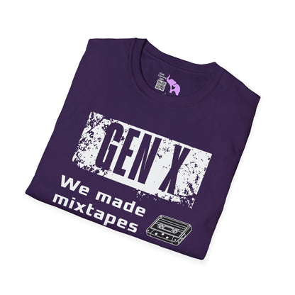 Gen X We Made Mixtapes Not Tiktoks Adult T-shirt