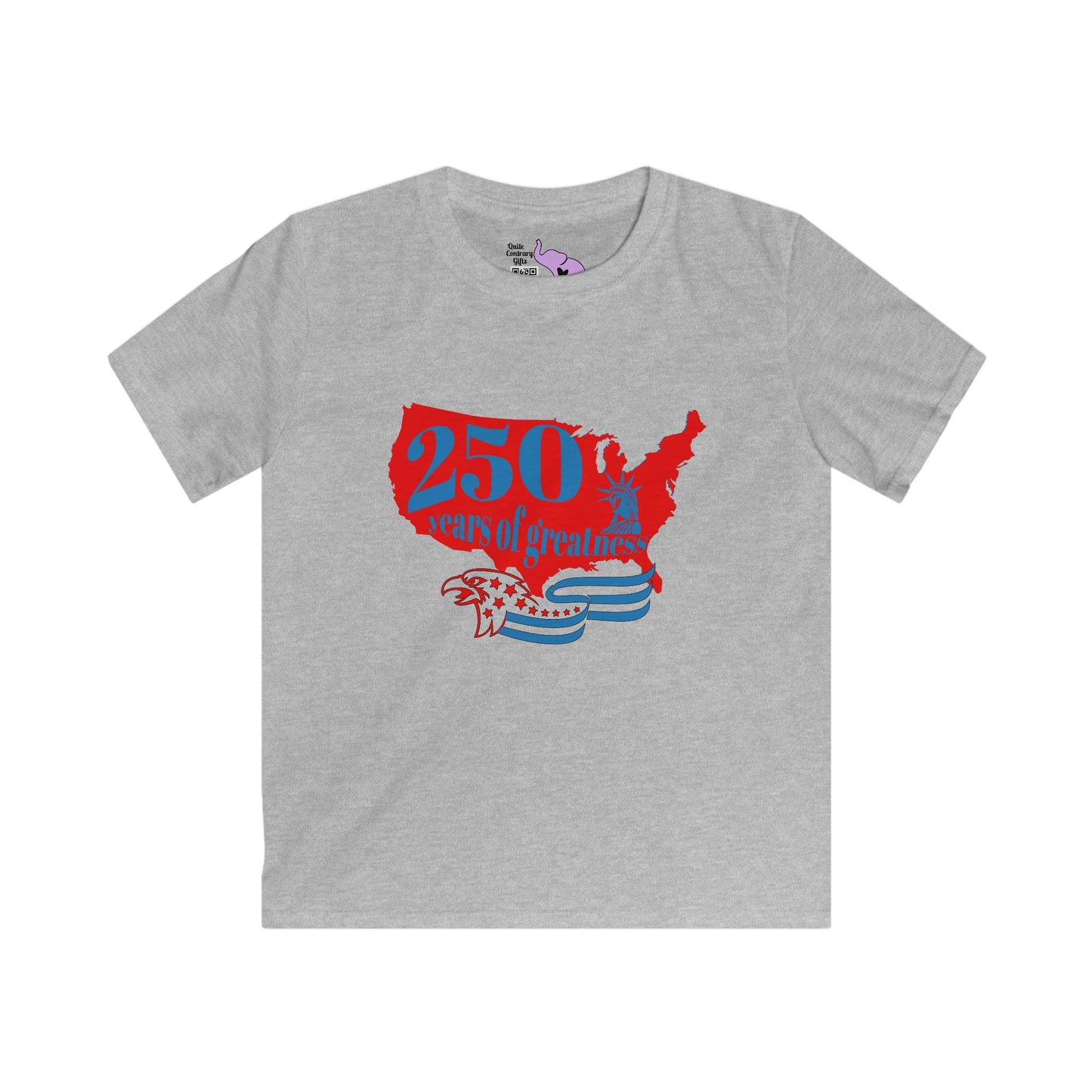 250 Years of Greatness Youth Softstyle Tee