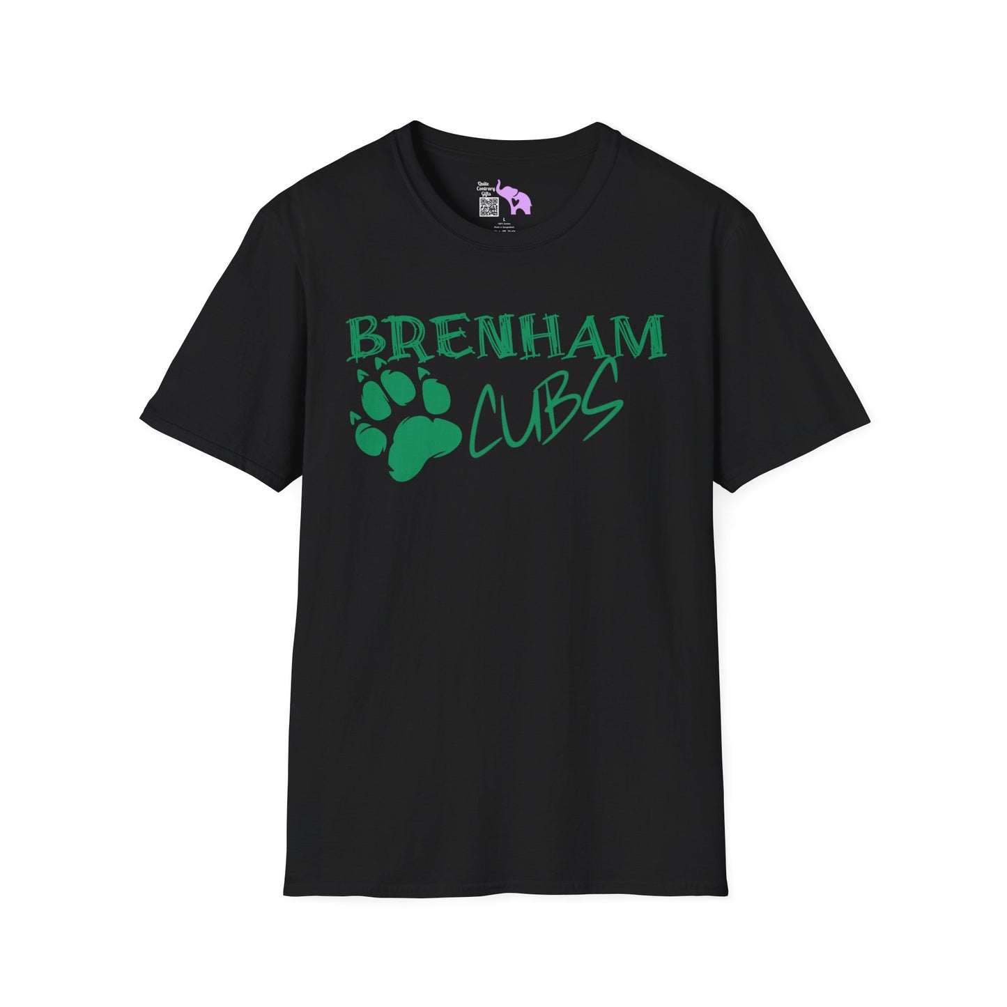 Brenham Cubs w/Claw Adult T-shirt