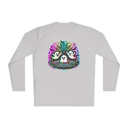 Neon Boo Adult Long Sleeve Tee