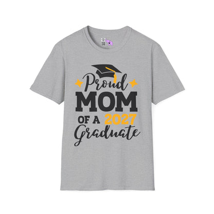 Proud Mom of a 2027 Graduate Adult T-shirt