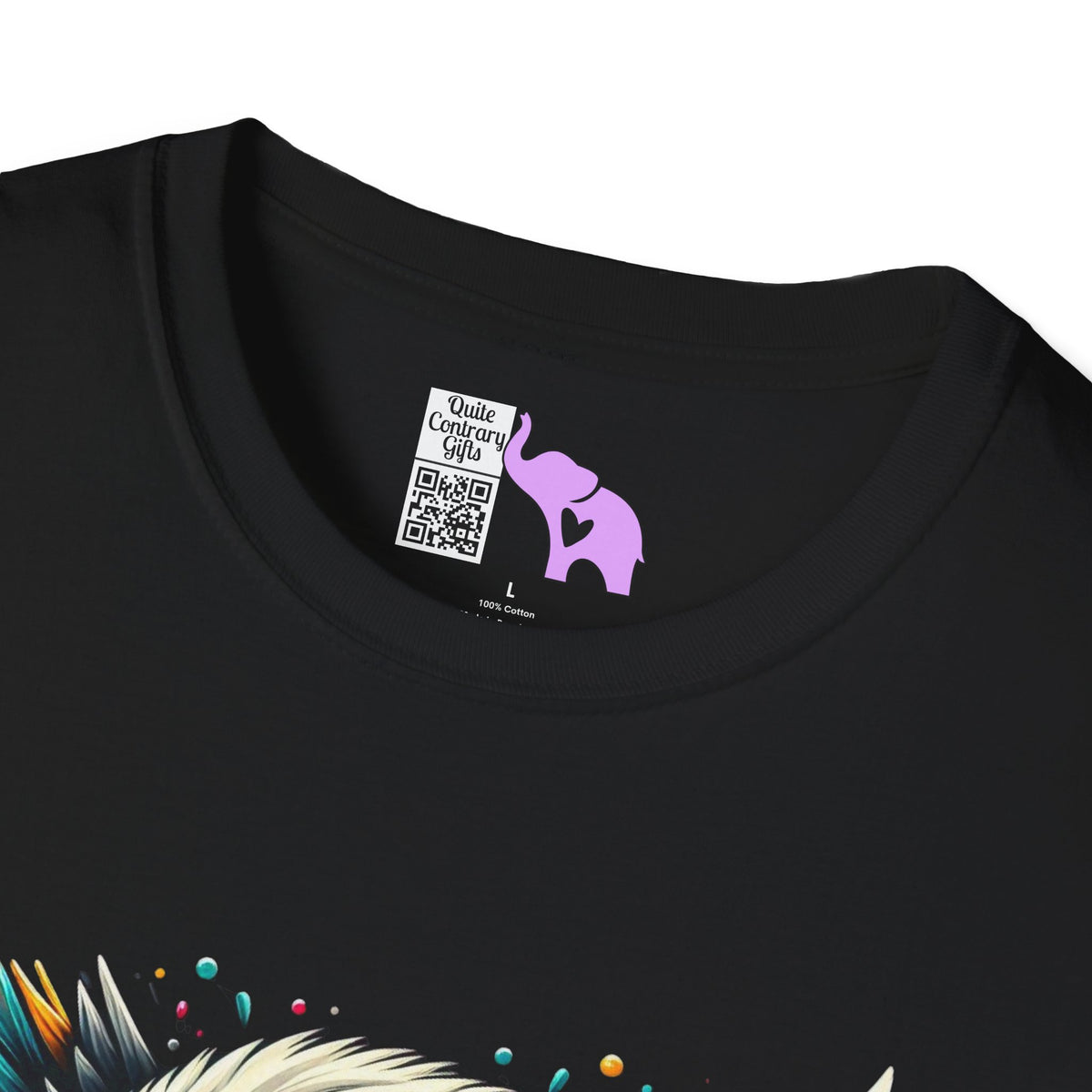 Colorful Bald Eagle Adult T-shirt