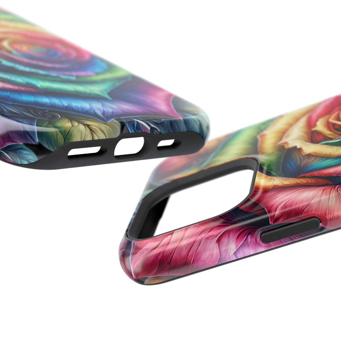 Colorful Rose MagSafe® Compatible Tough Case for iPhone