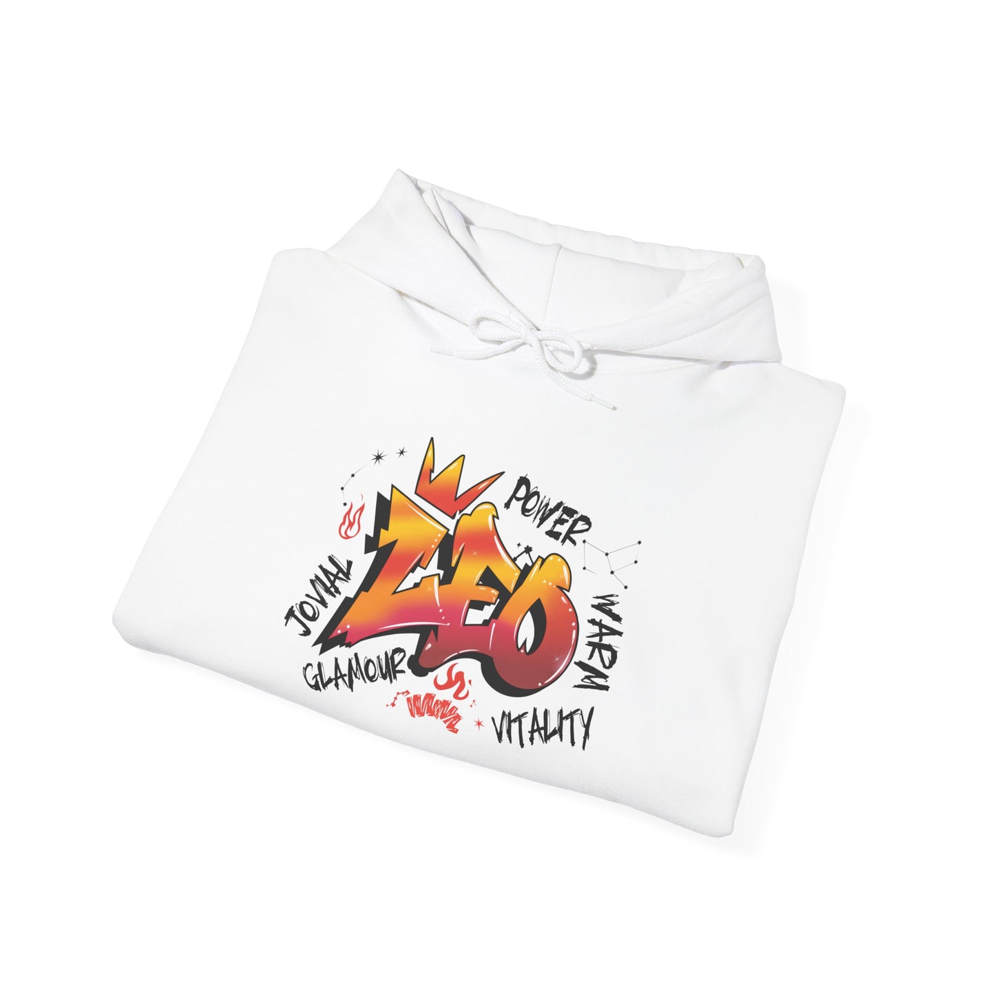 Leo Street Art Heavy Blend™ Hooded Sweatshirt