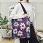 Twilight Daisy Meadow Canvas Tote Bag