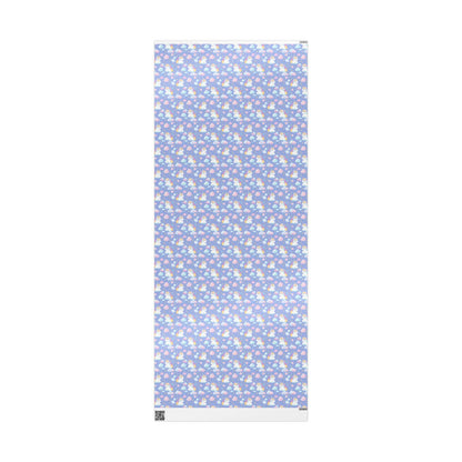 Sleepy Sky Unicorns Wrapping Paper