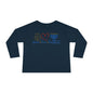 Peace Love Hanukkah Toddler Long Sleeve Tee