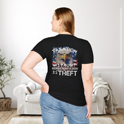 Taxation without Representation is Theft Adult T-shirt