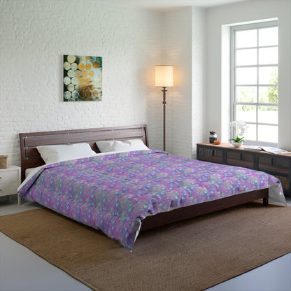 Lavender Mist Camo Comforter