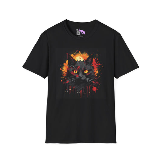 Creepy Black Cats 14 T-shirt