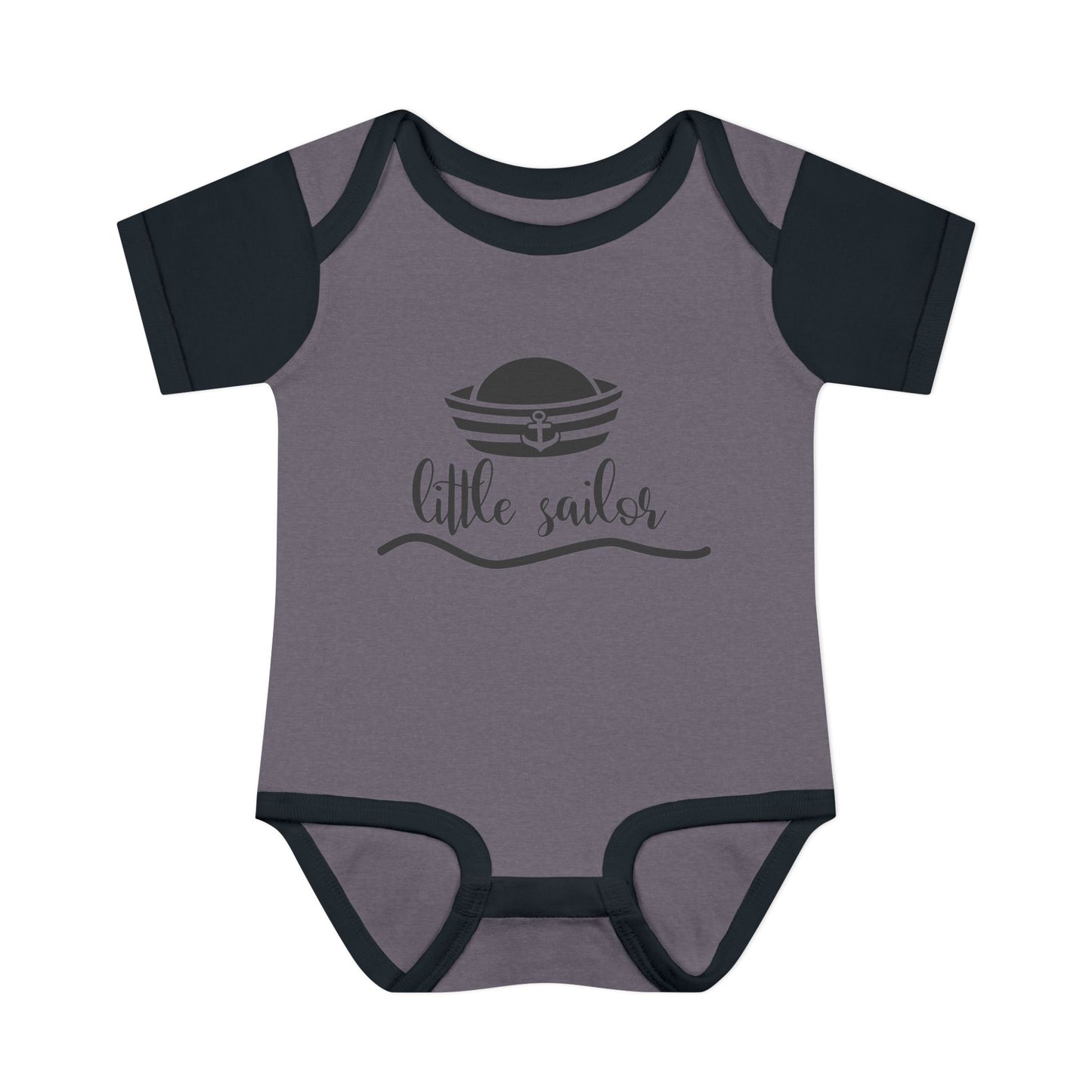 Little Sailor Baby Rib Bodysuit