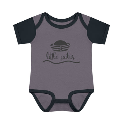 Little Sailor Baby Rib Bodysuit