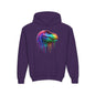 Colorful Dinosaur Youth Hoodie