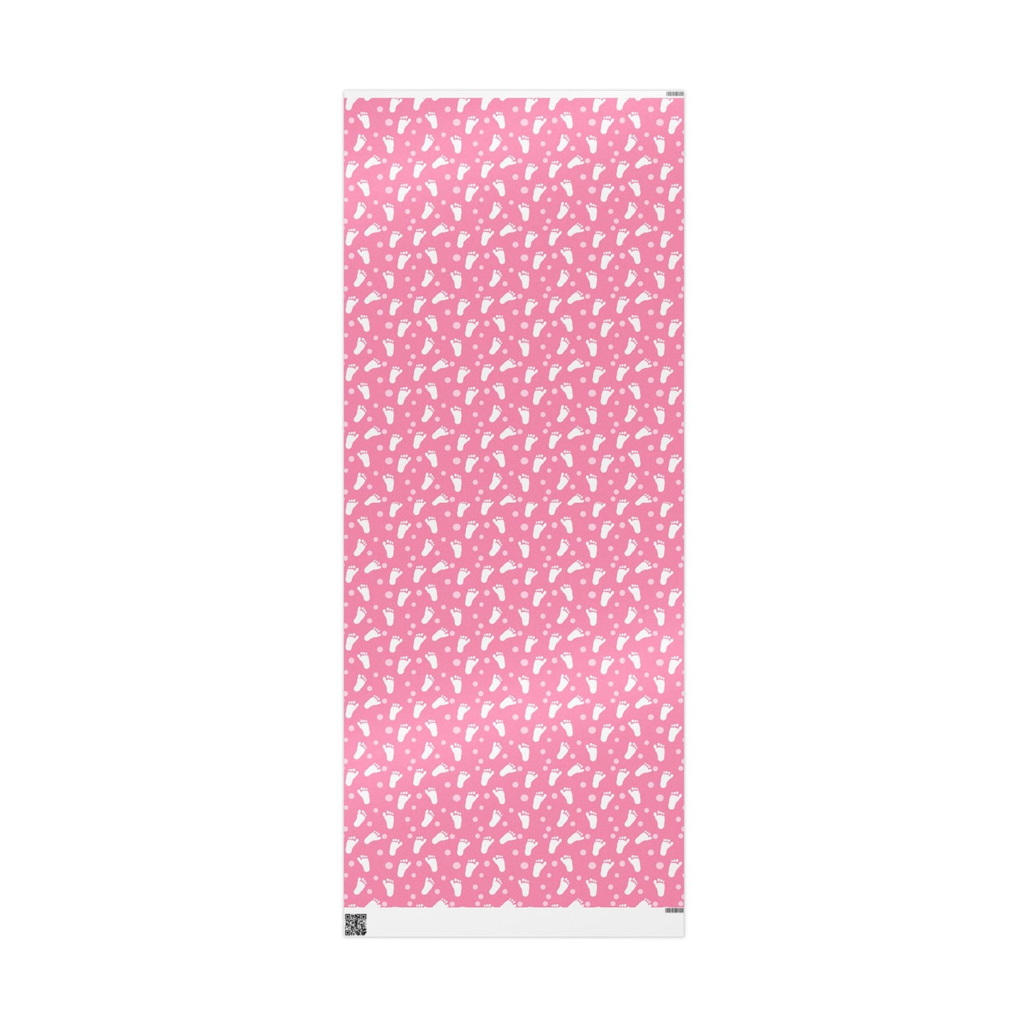 Baby Steps in Pink Wrapping Paper