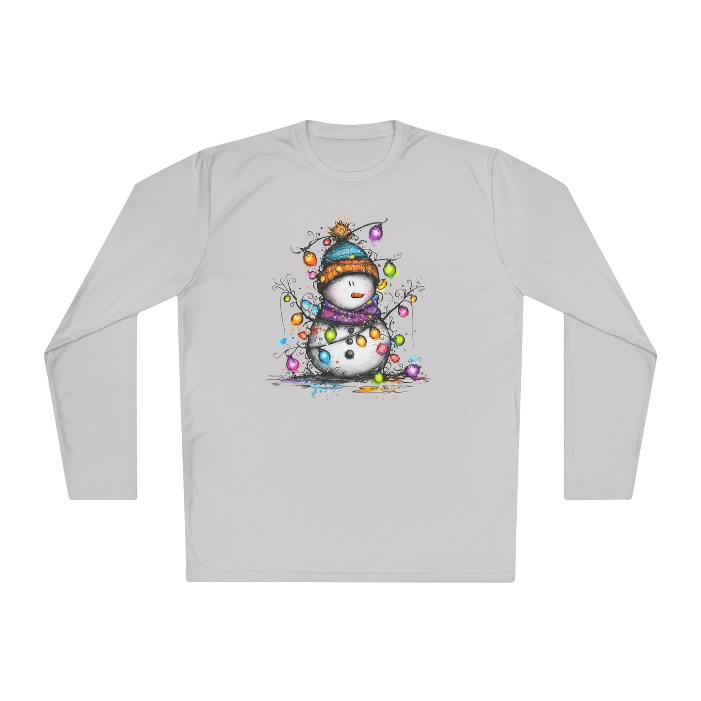 Frosty, But Frazzled Adult Long Sleeve Tee