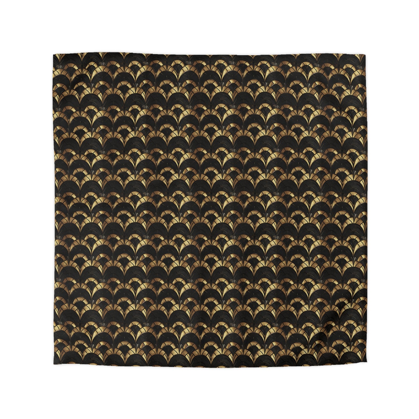 Gilded Elegance Microfiber Duvet Cover