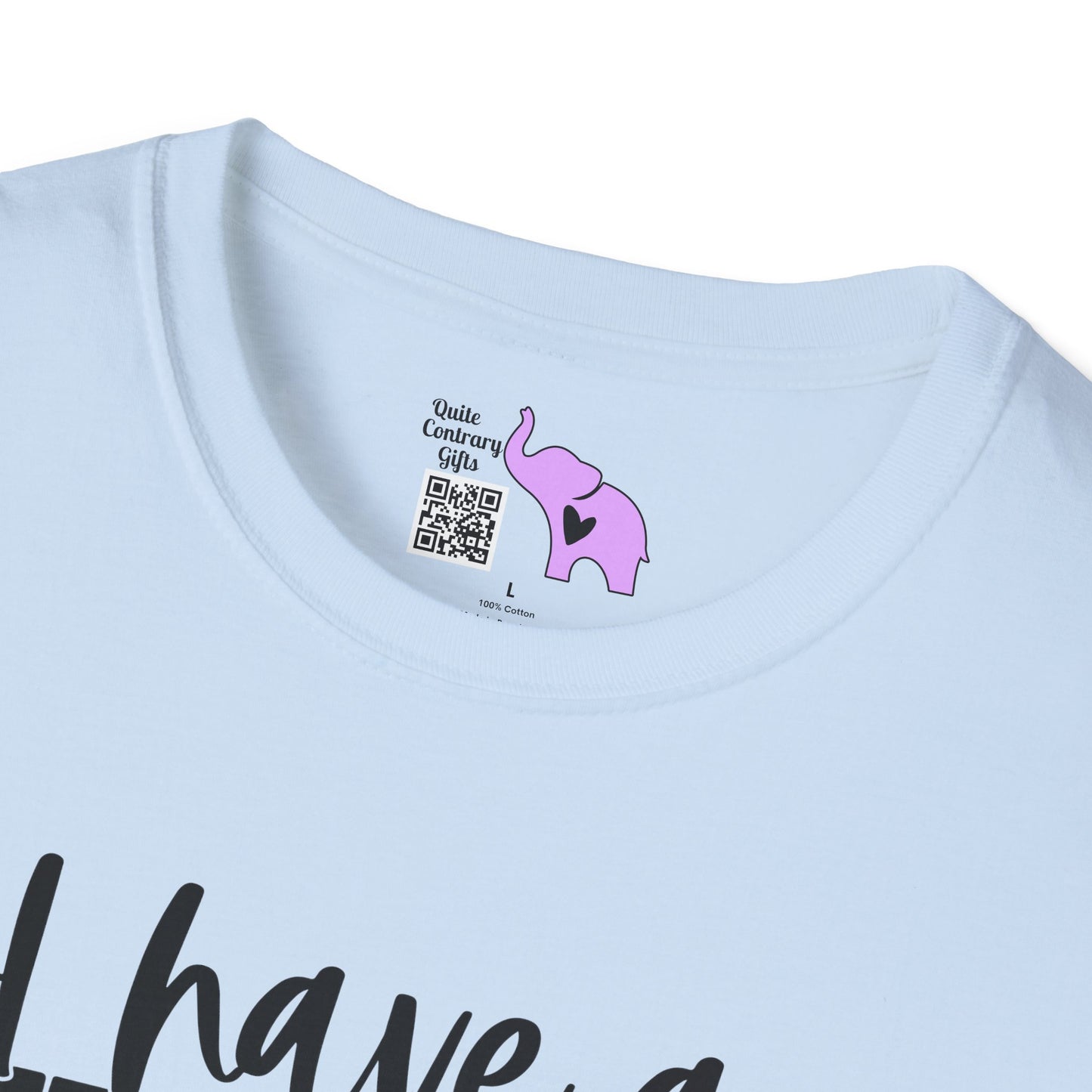 I Have A Purpose Adult T-shirt