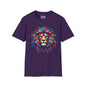 Colorful Lion Adult T-shirt