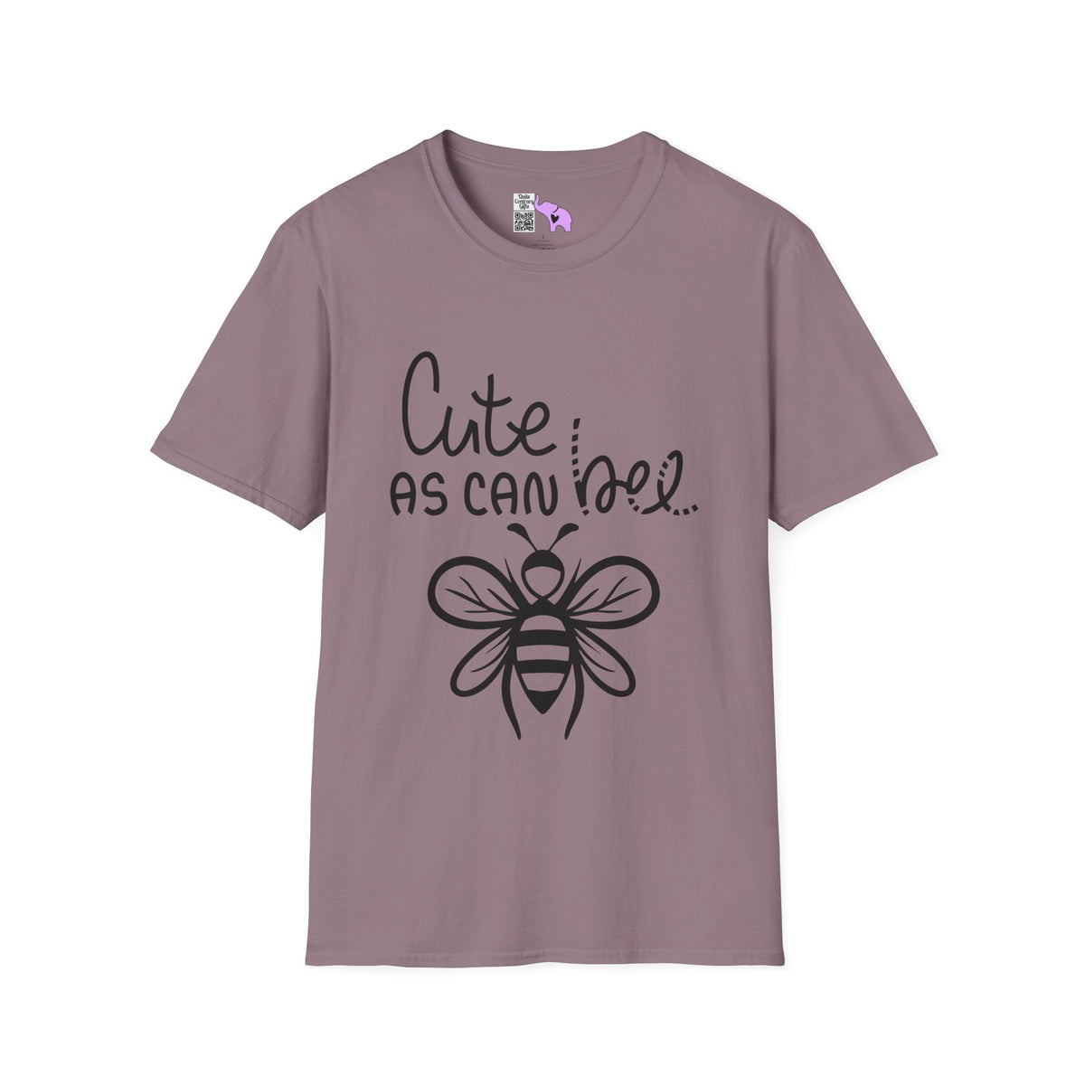 Cute As Can Bee Adult T-shirt