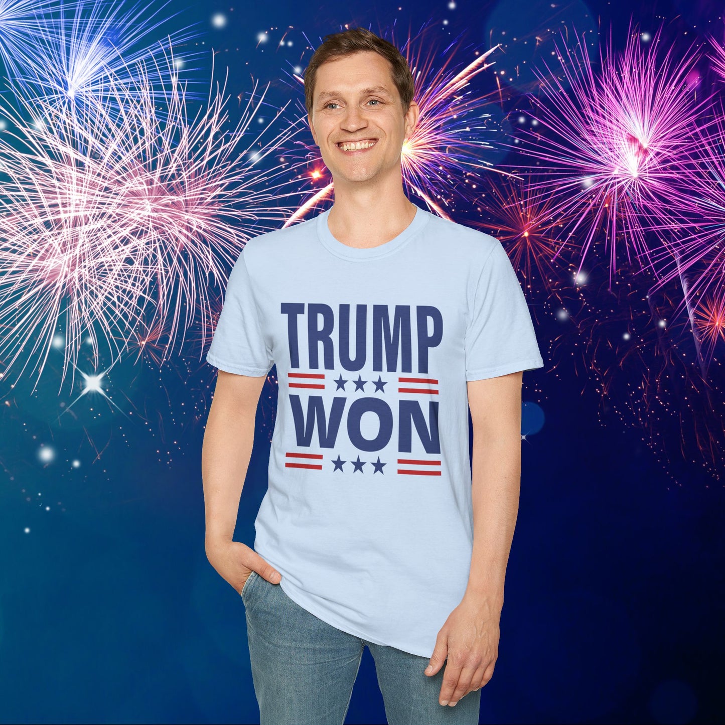 Trump Won 4 Adult T-shirt