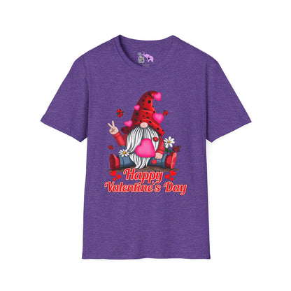 Happy Valentine's Day Gnome Adult T-shirt
