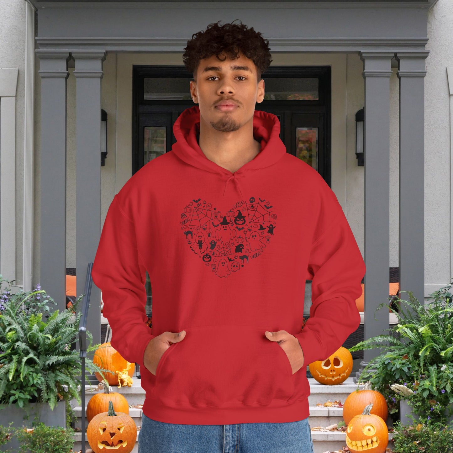 Halloween Love Heavy Blend™ Hooded Sweatshirt