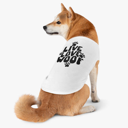 Live Love Woof Pet Tank Top