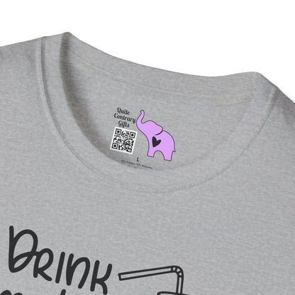 Drink In My Hand Toes In The Sand Adult T-shirt