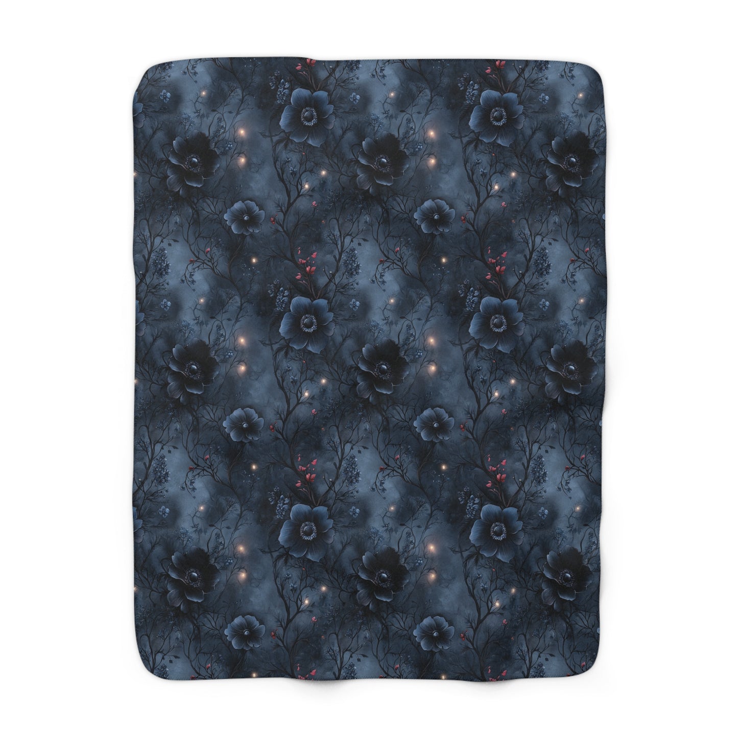 Black Roses & Vines Basic Bedding Set