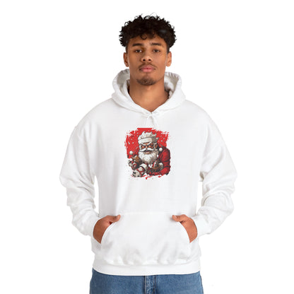 Angry Santa Adult Heavy Blend™ Hooded Sweatshirt