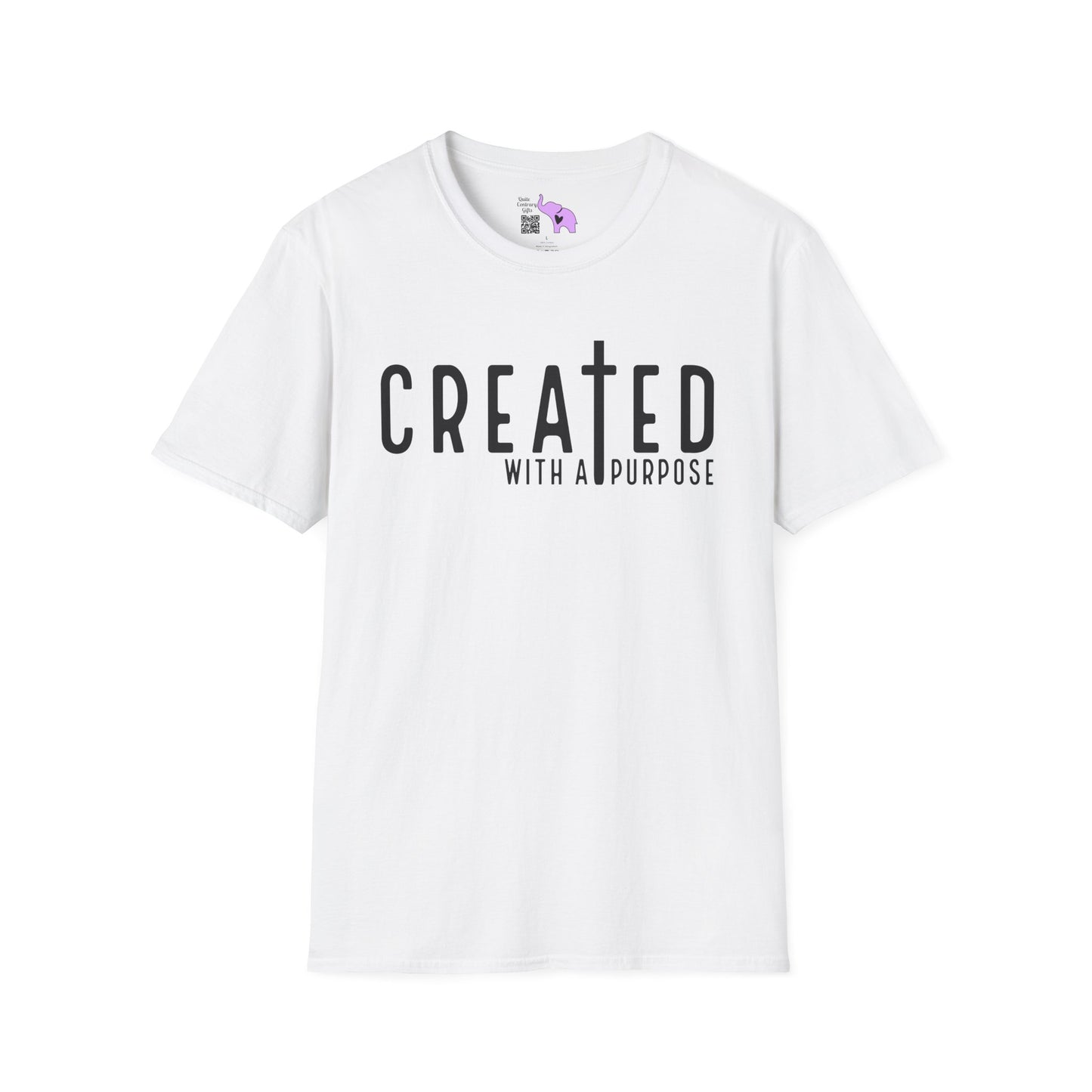 Created With A Purpose Adult T-shirt