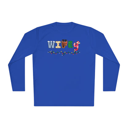 Christmas Wifey Adult Long Sleeve Tee