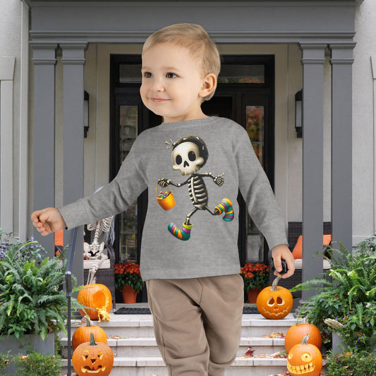 Bonesy Boo Toddler Long Sleeve Tee