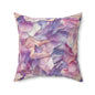 Ethereal Bloomscape Throw Pillow