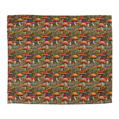 Enchanted Caps Microfiber Duvet Cover