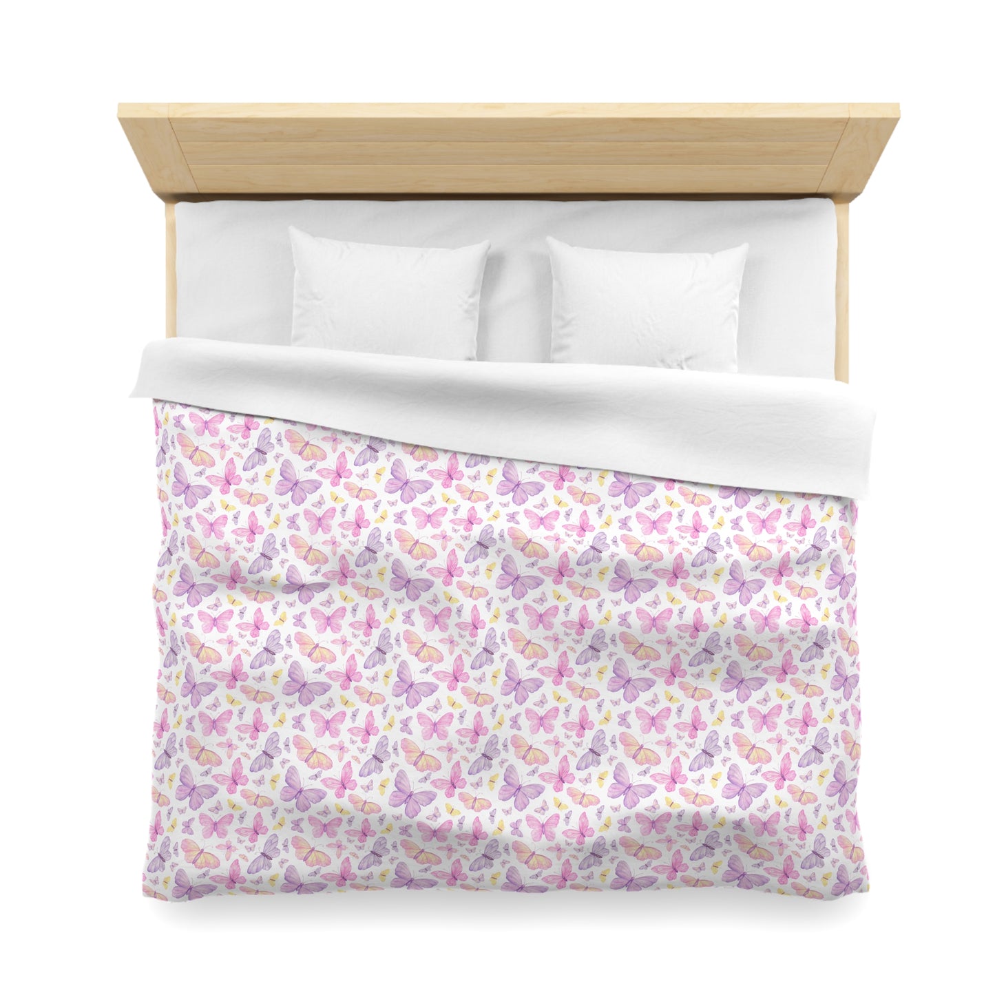 Pastel Butterfly Dreams Duvet Bedding Set