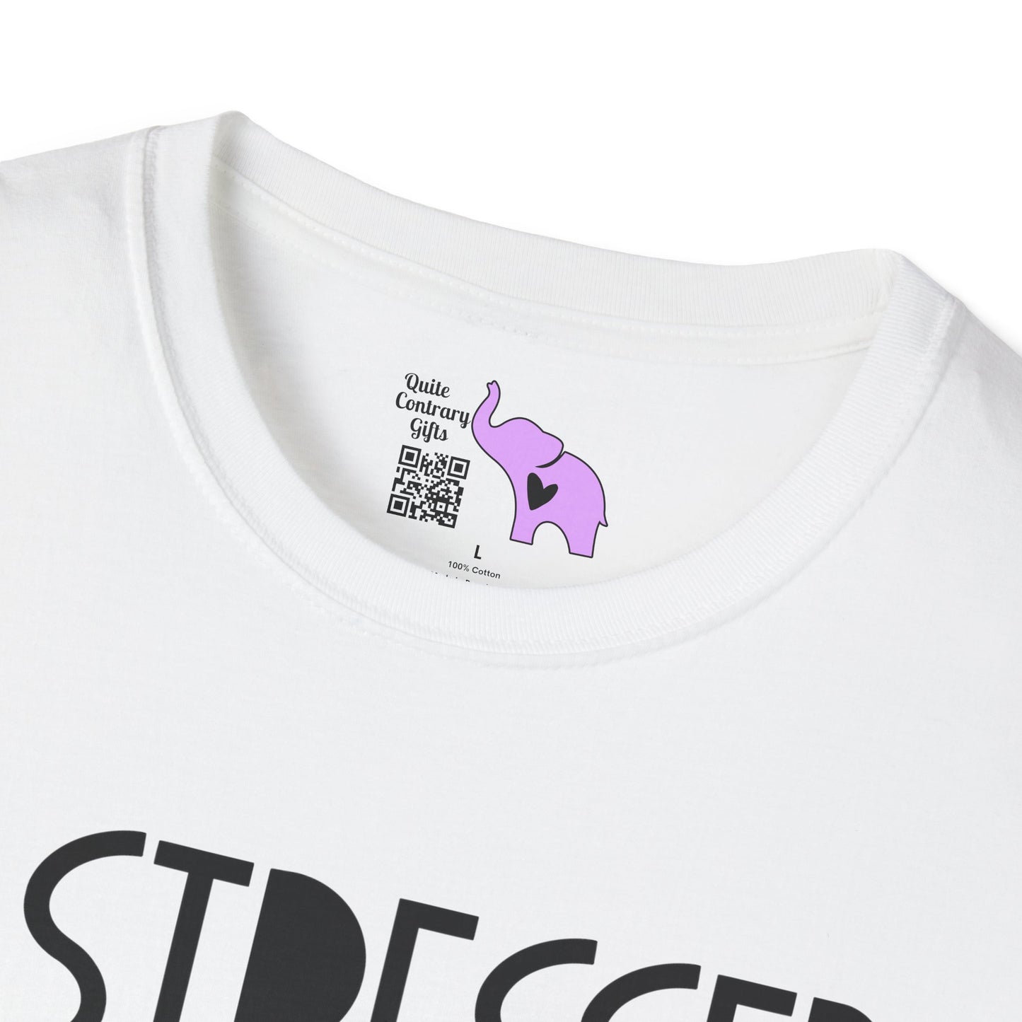 Mama Stressed Blessed Sometimes A Mess Adult T-shirt
