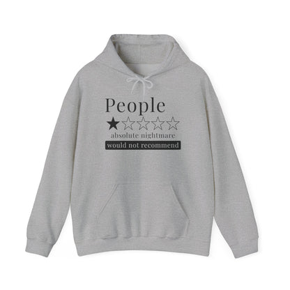 People 1 Star Absolute Nightmare Would Not Recommend Adult Heavy Blend™ Hoodie