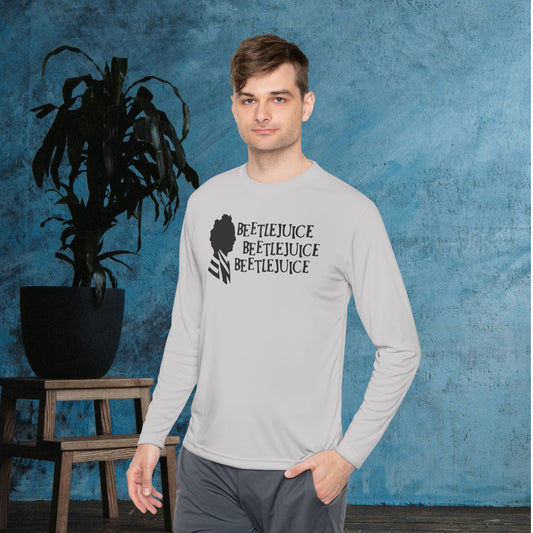 Beetlejuice (2) Adult Long Sleeve Tee