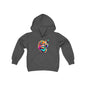 Colorful Guitar Kitten Youth Hoodie