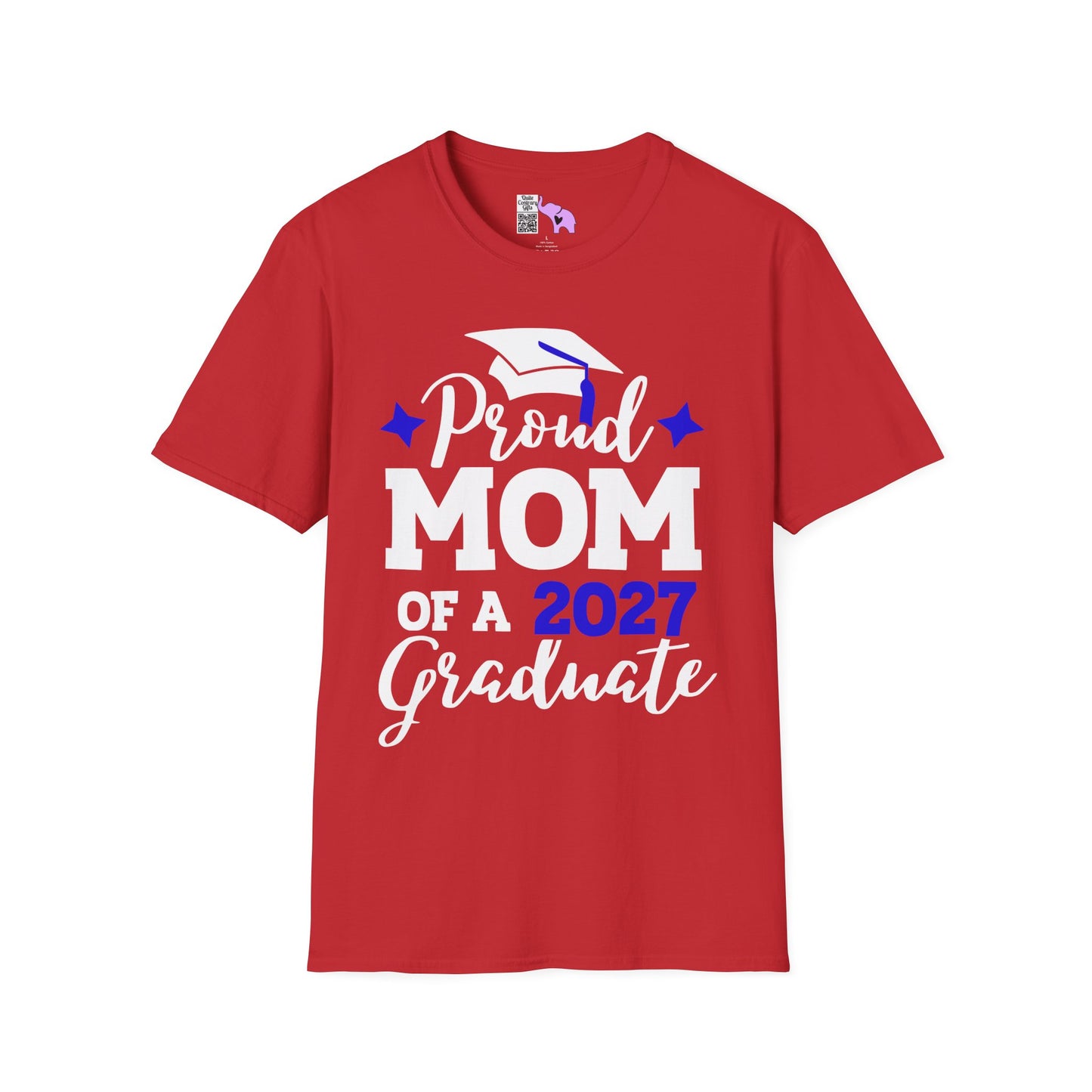 Proud Mom of a 2027 Graduate Adult T-shirt