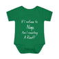 If I Refuse To Nap Am I Resisting A Rest? Infant Baby Rib Bodysuit