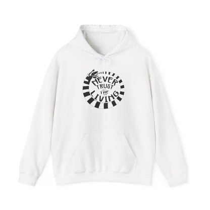 BeetleJuice Never Trust The Living Heavy Blend™ Hooded Sweatshirt