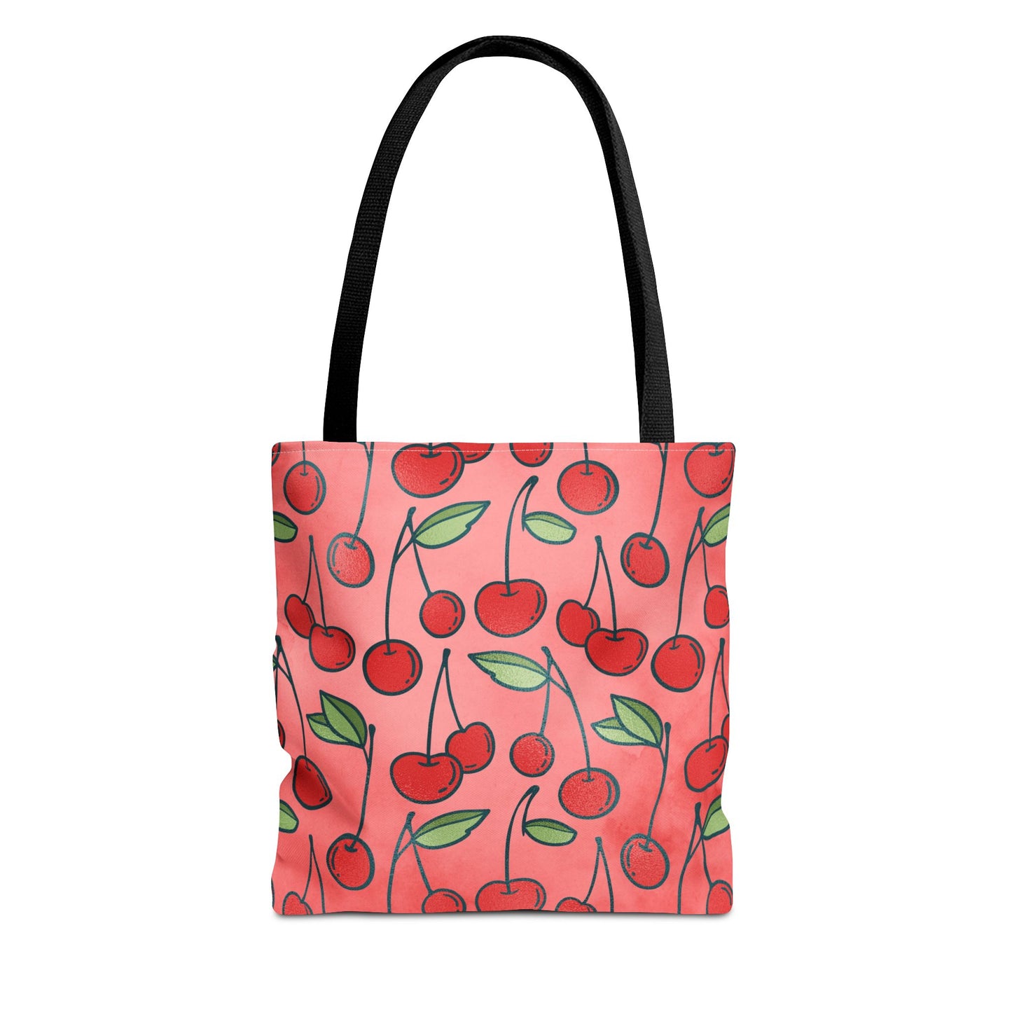 Cherry Bombshell Canvas Tote Bag