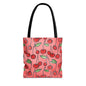 Cherry Bombshell Canvas Tote Bag