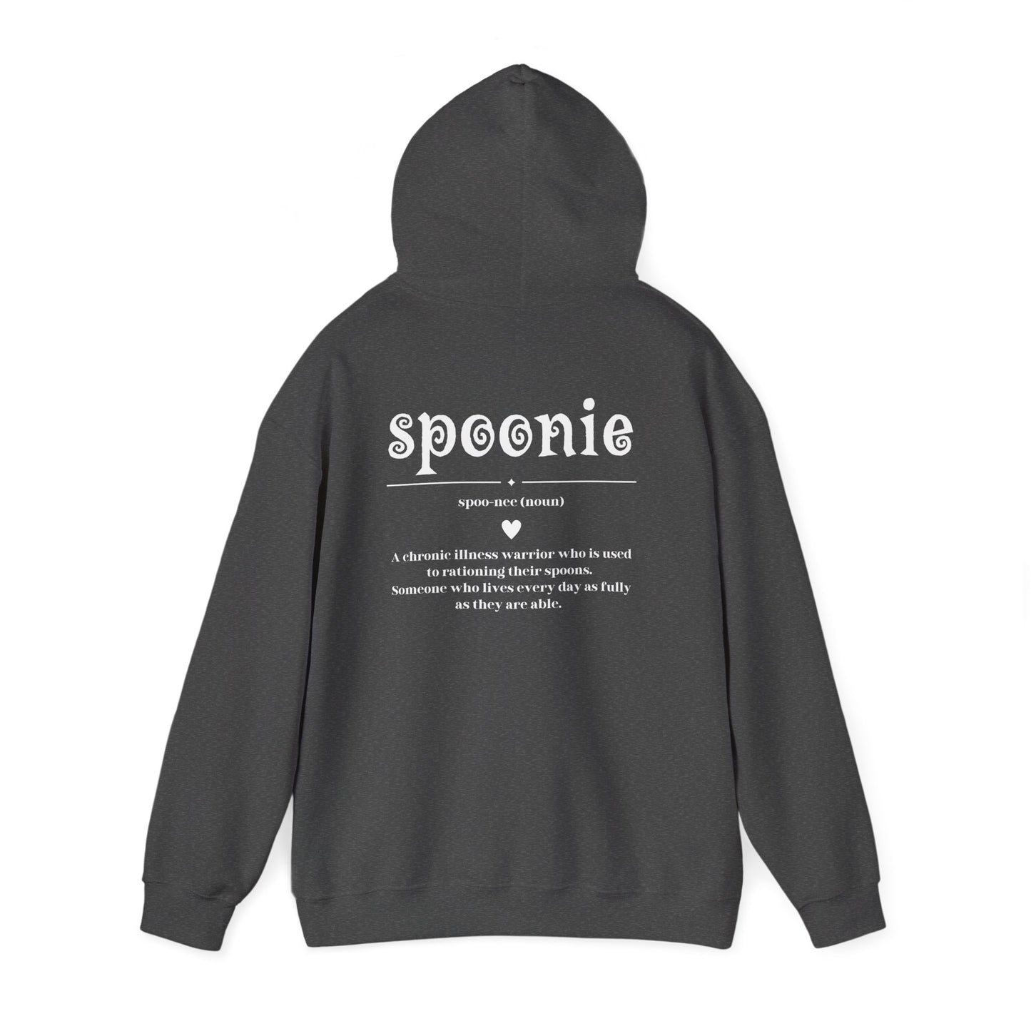 Spoonie Warrior Definition Heavy Blend™ Hooded Sweatshirt