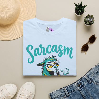 ""Sarcasm Loading Please Wait (Llama) Adult T-shirt